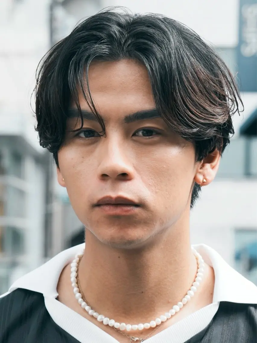【🔥デビュー前限定‼️センターパート人気🔥】メンズ曲がる縮毛矯正＋3stepトリートメントの写真