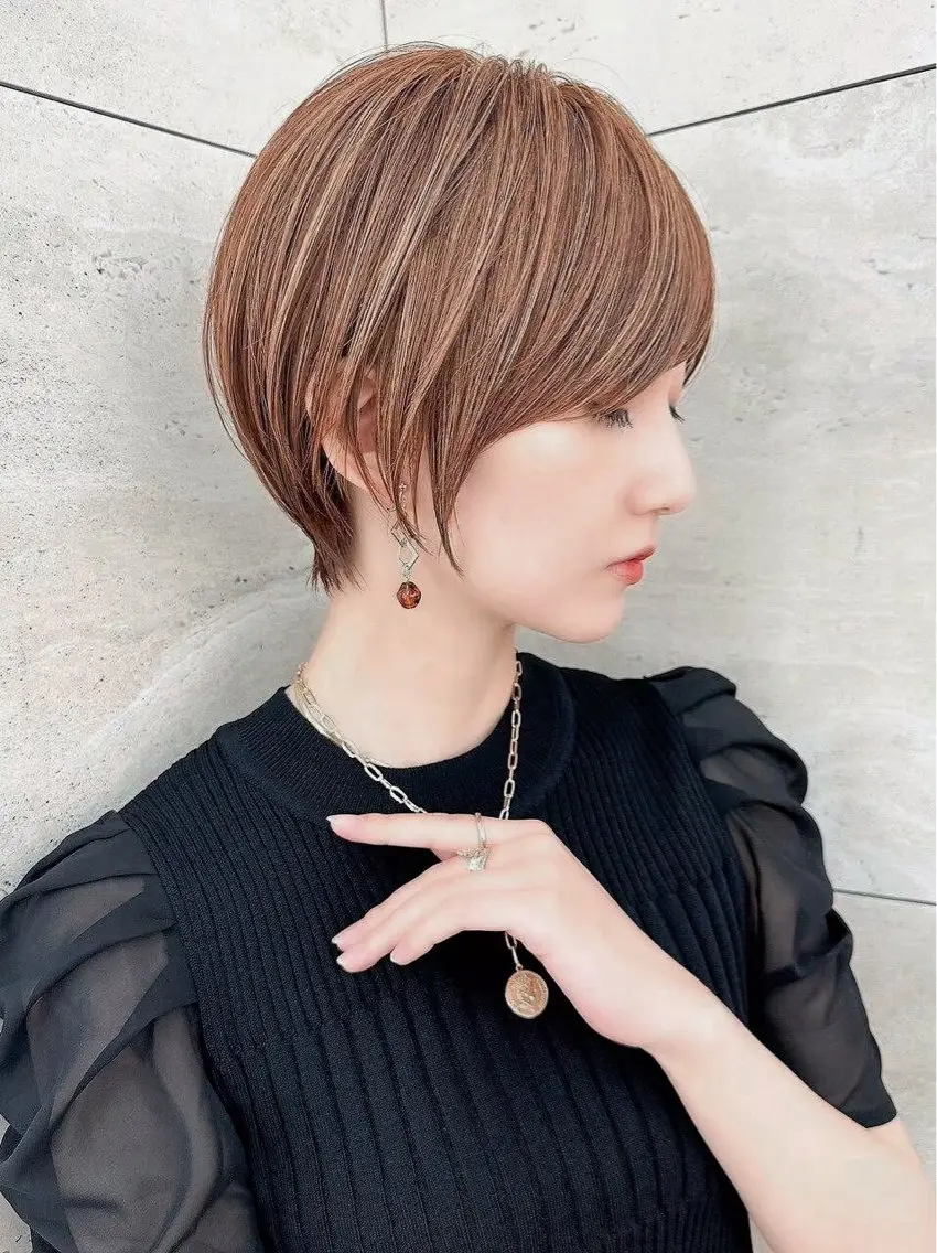トリートメント!!日ミニモ割!!似合わせカット+キラテラカラー+スチームトリートメント【白髪染めもOK】の写真