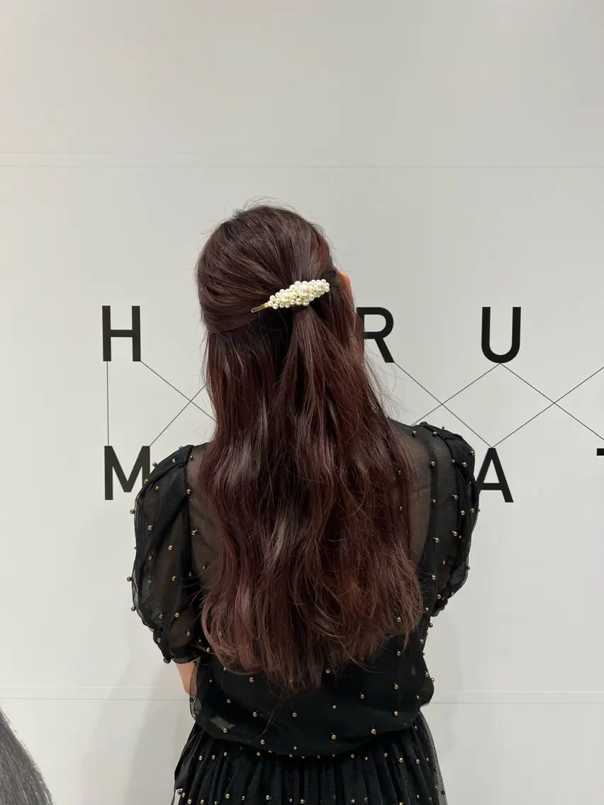🎀カット+メゾンプレミアムカラー(髪質改善カラー)+トリートメント🎀の写真