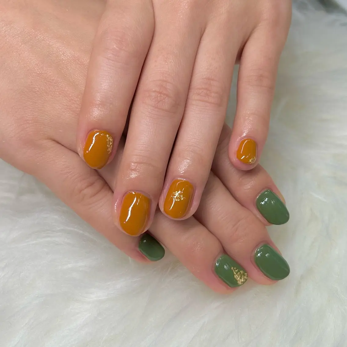 ネイル ワンカラーネイル Lani🌈 usaのネイルデザイン
