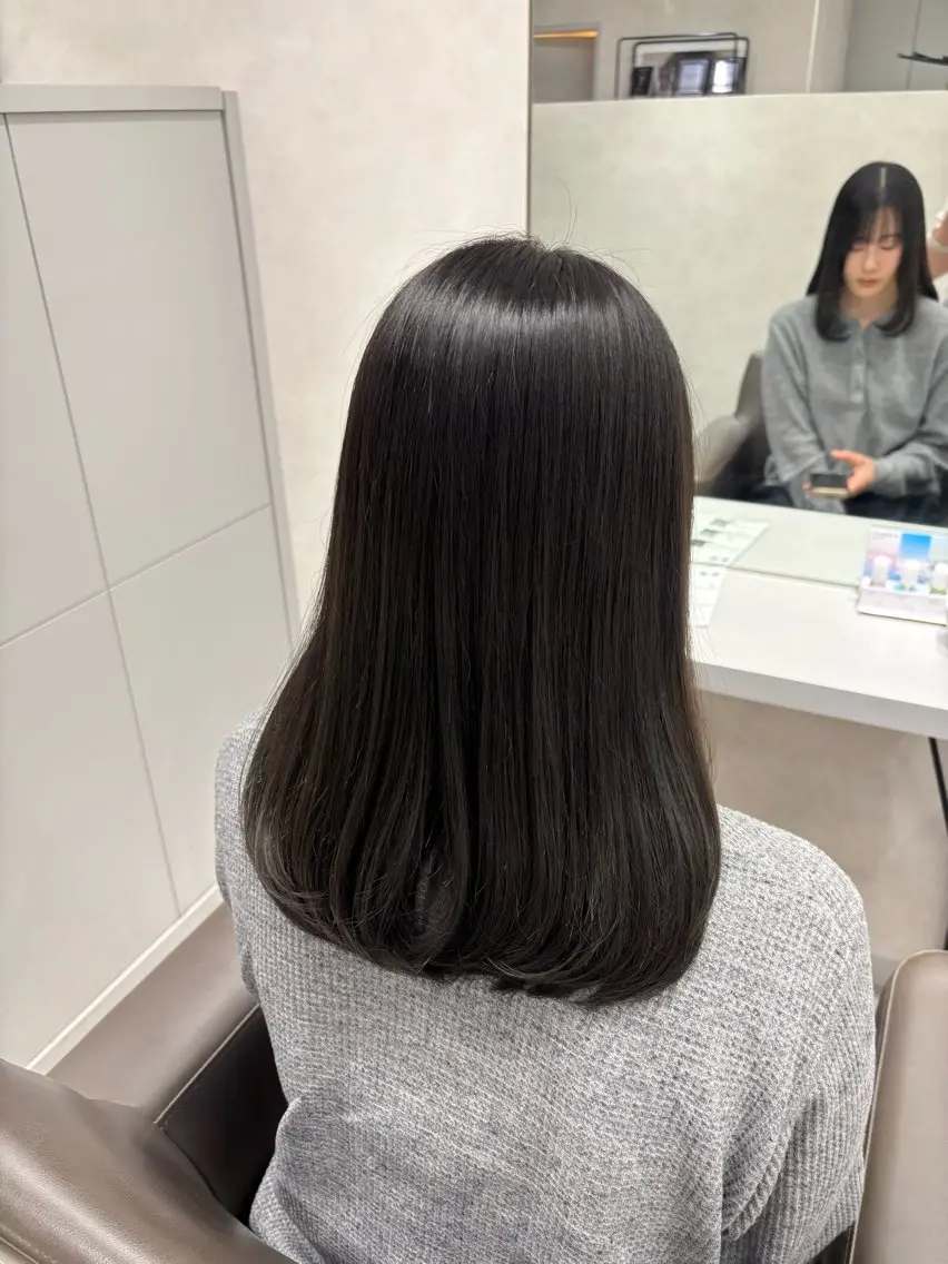 セミロング ヘアカラー 小川 藍 / 🥣⟡ カットモデル募集中のヘアスタイル