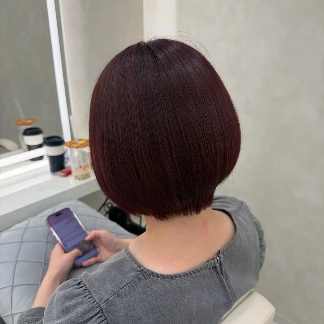カラー RINNA /新宿美容師のヘアスタイル
