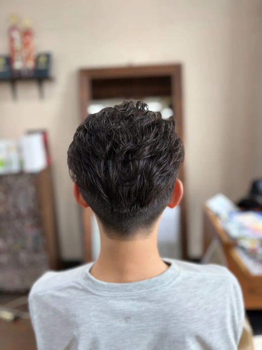 パーマ メンズ 山本 健生のヘアスタイル