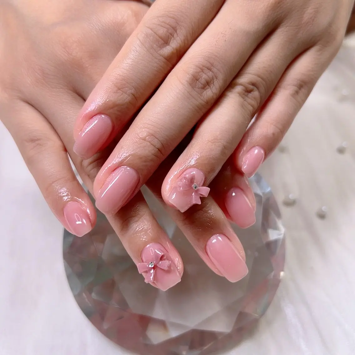 ネイル オフィスネイル シンプルネイル 冬ネイル Cute Tips nailのネイルデザイン