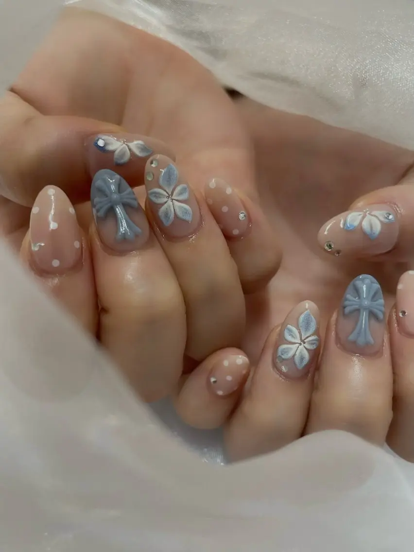 ネイル ハンドネイル Kuwata Arisa⋆🍒⭒˚のネイルデザイン