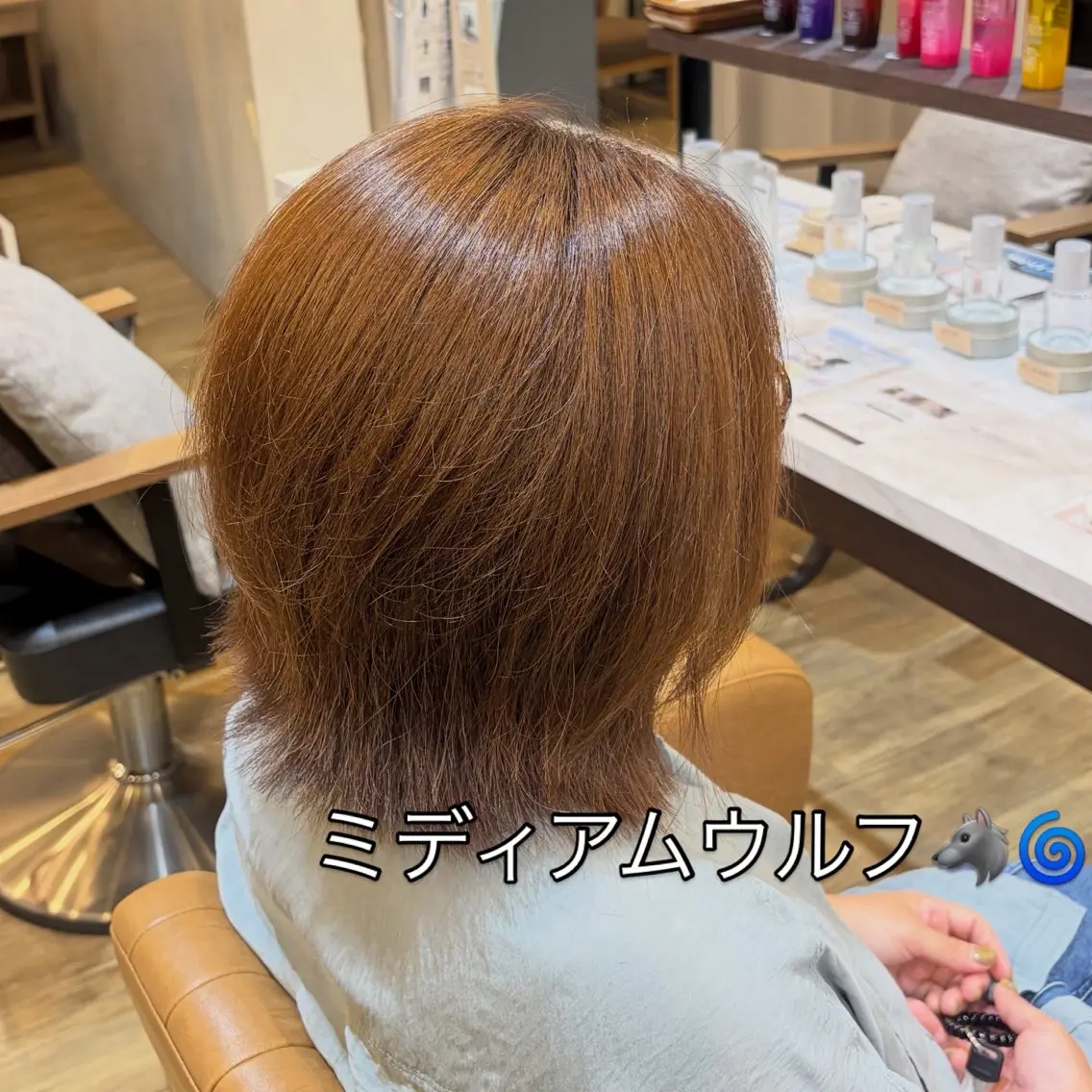 ミディアム くびれヘア カット トリートメント ✨🎀さいとう みれい🎀✨のヘアスタイル
