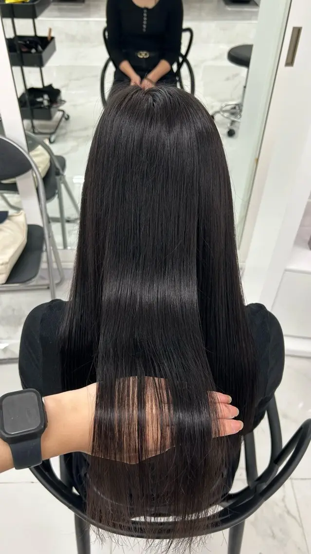 ロング カラー 髪質改善/ダブルカ ラー京都/Akaneのヘアスタイル