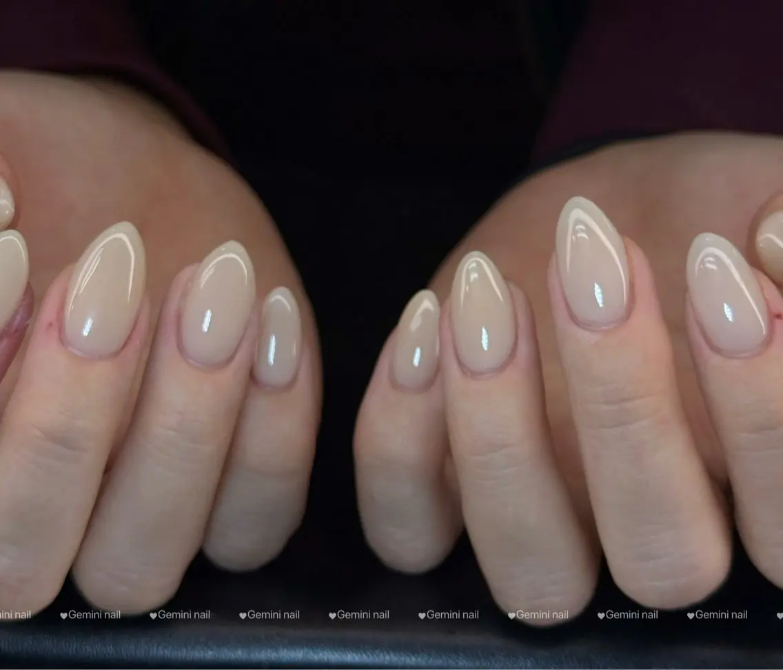 ネイル ワンカラーネイル Gemini nail.Yukiのネイルデザイン
