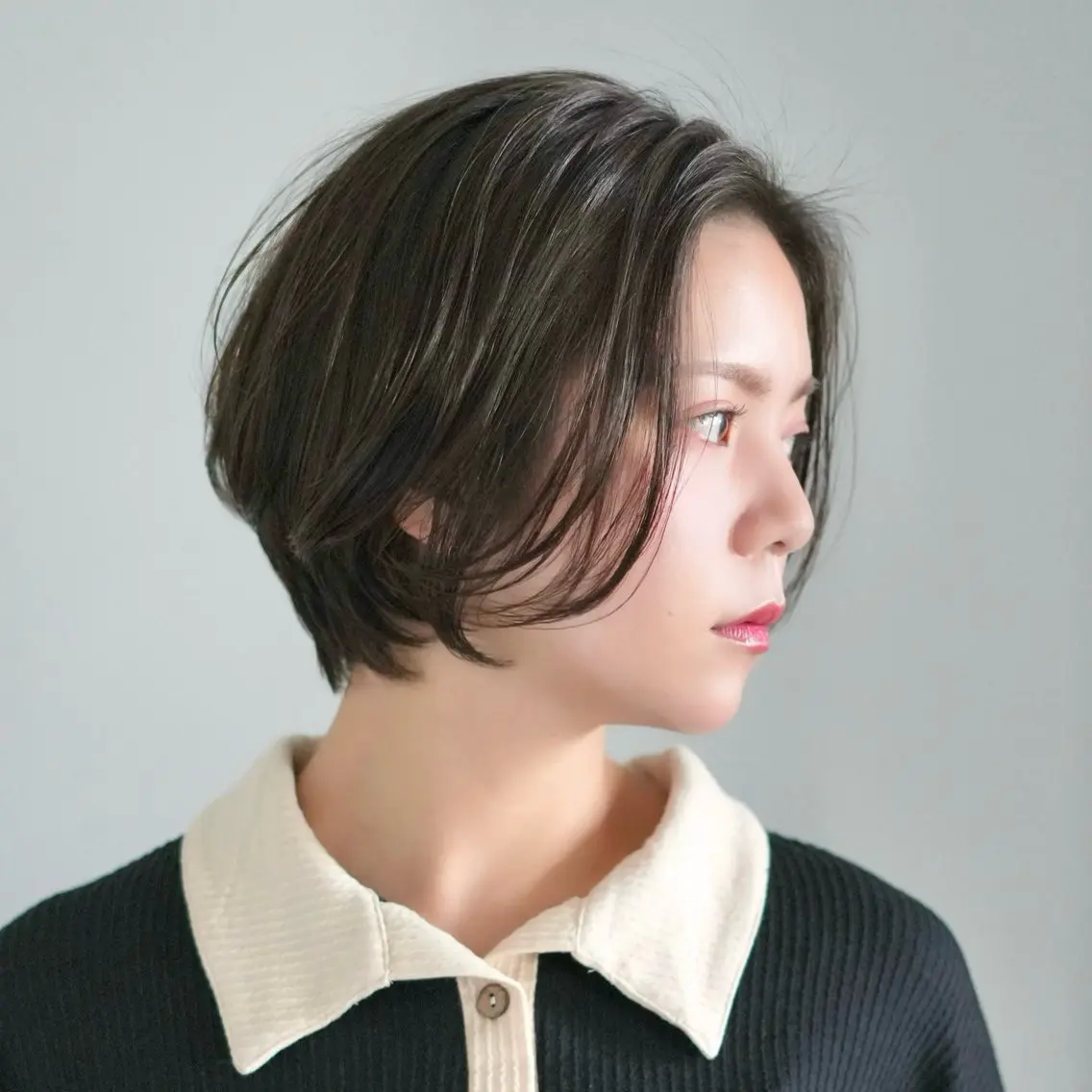 ショートボブカット🌟の写真