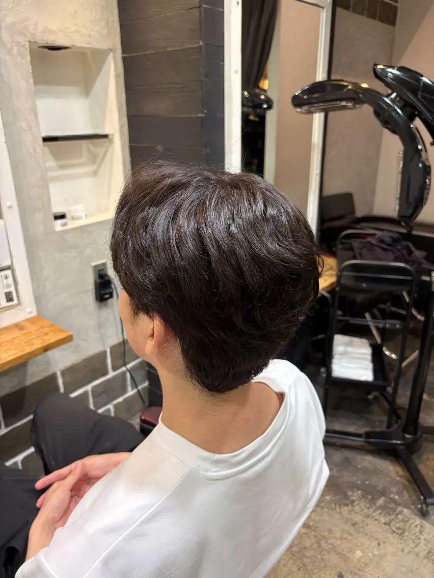 カラー メンズ ヘアカラー 今枝 優斗のヘアスタイル