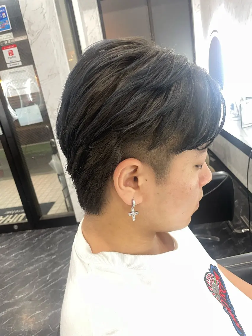 カラー メンズ 五十嵐 満梨奈のヘアスタイル