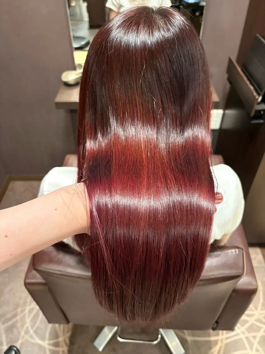 ロング カラー 小池 穂果/ 府中のヘアスタイル