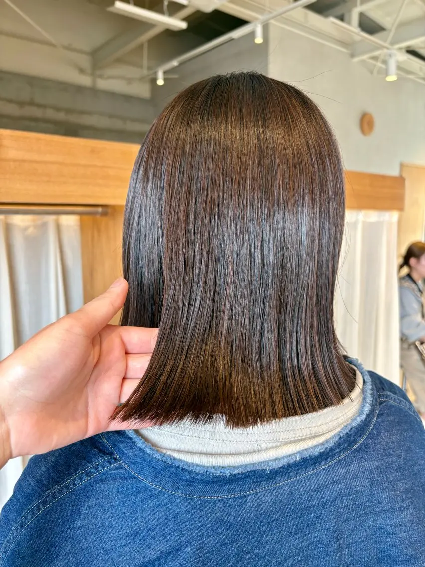 【初回限定✨】カット + ストレート + トリートメント💖の写真