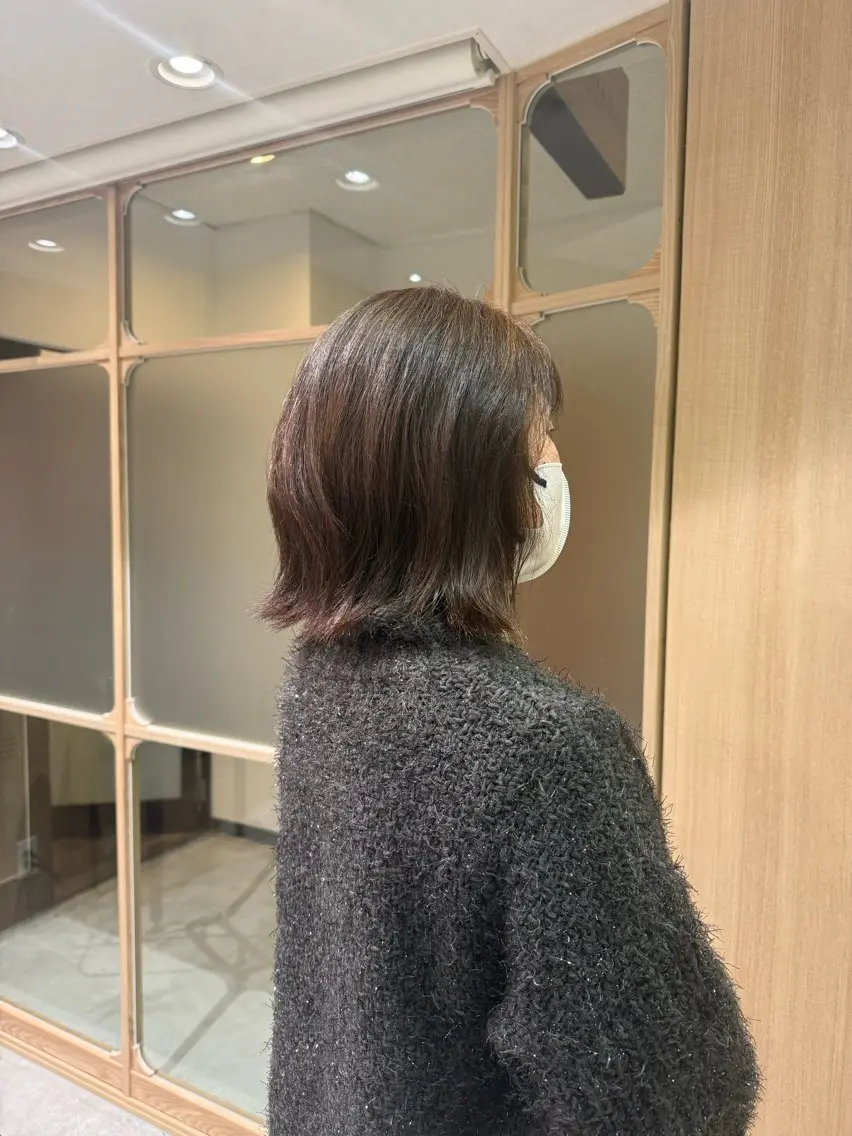 ミディアム くびれヘア RosierBlue 工藤のヘアスタイル