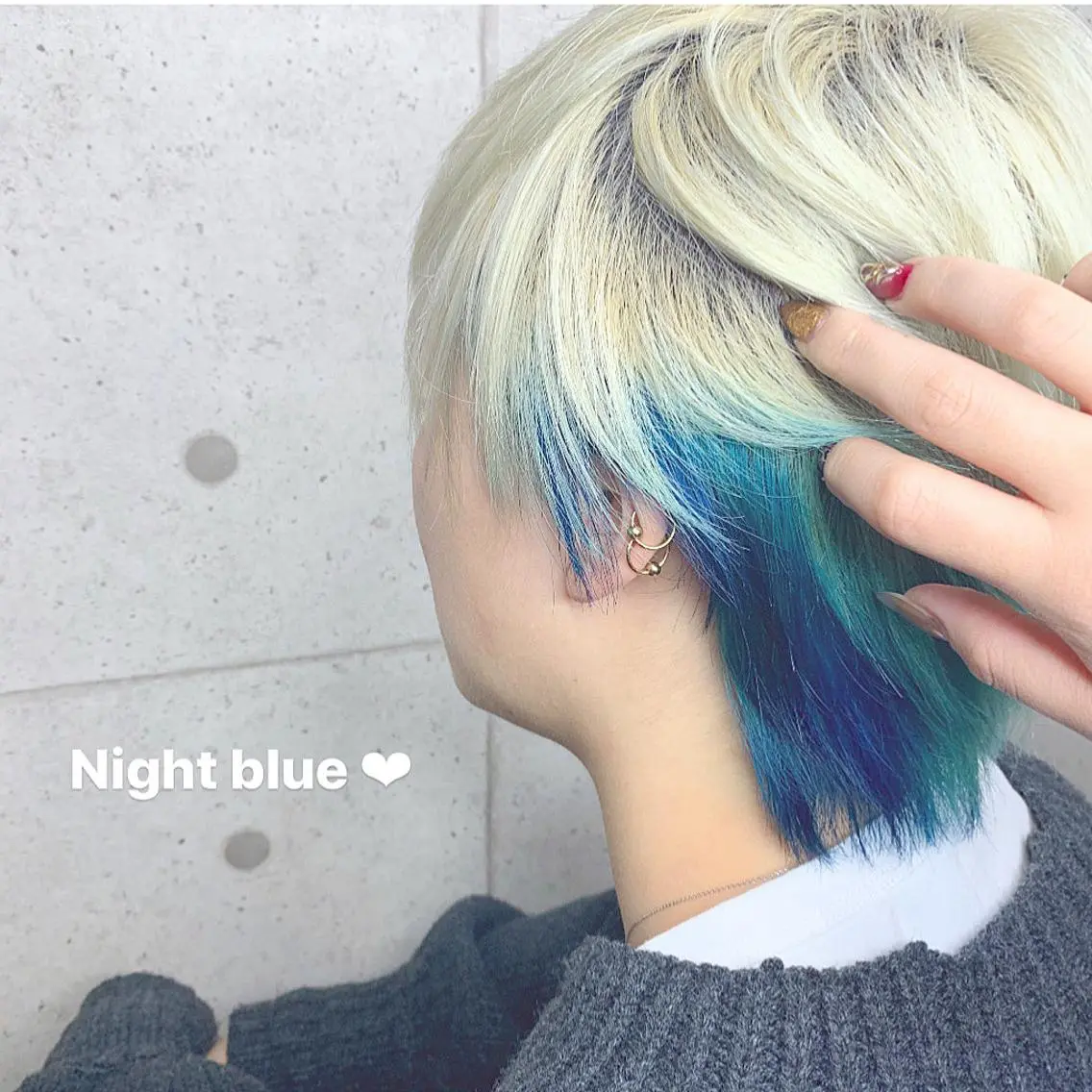 ショート カラー ヘアカラー トリートメント 立山 綾華のヘアスタイル