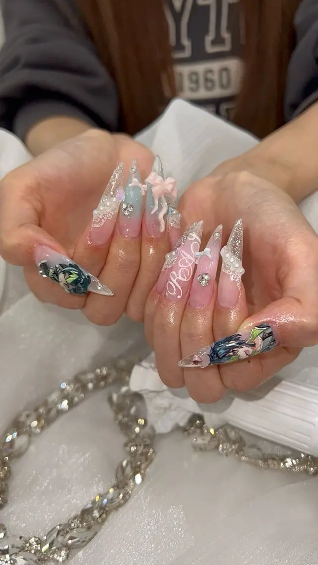 ネイル 持ち込み ハンドネイル RIINA /池袋ネイルのネイルデザイン