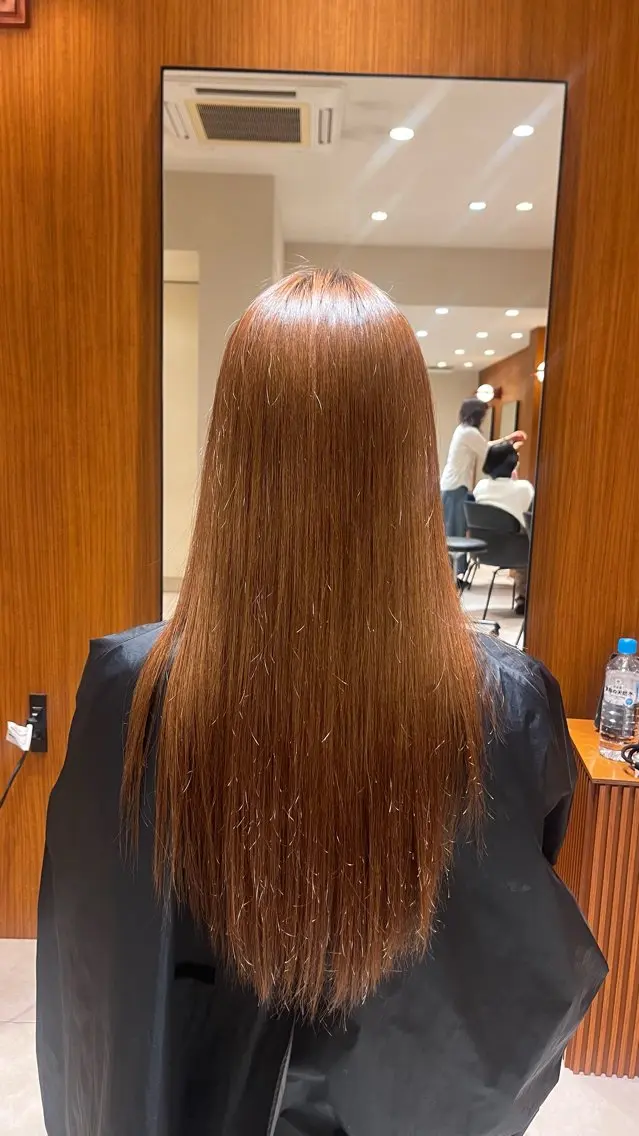 ブリーチ無しwカラー¥17,600→¥4,000の写真