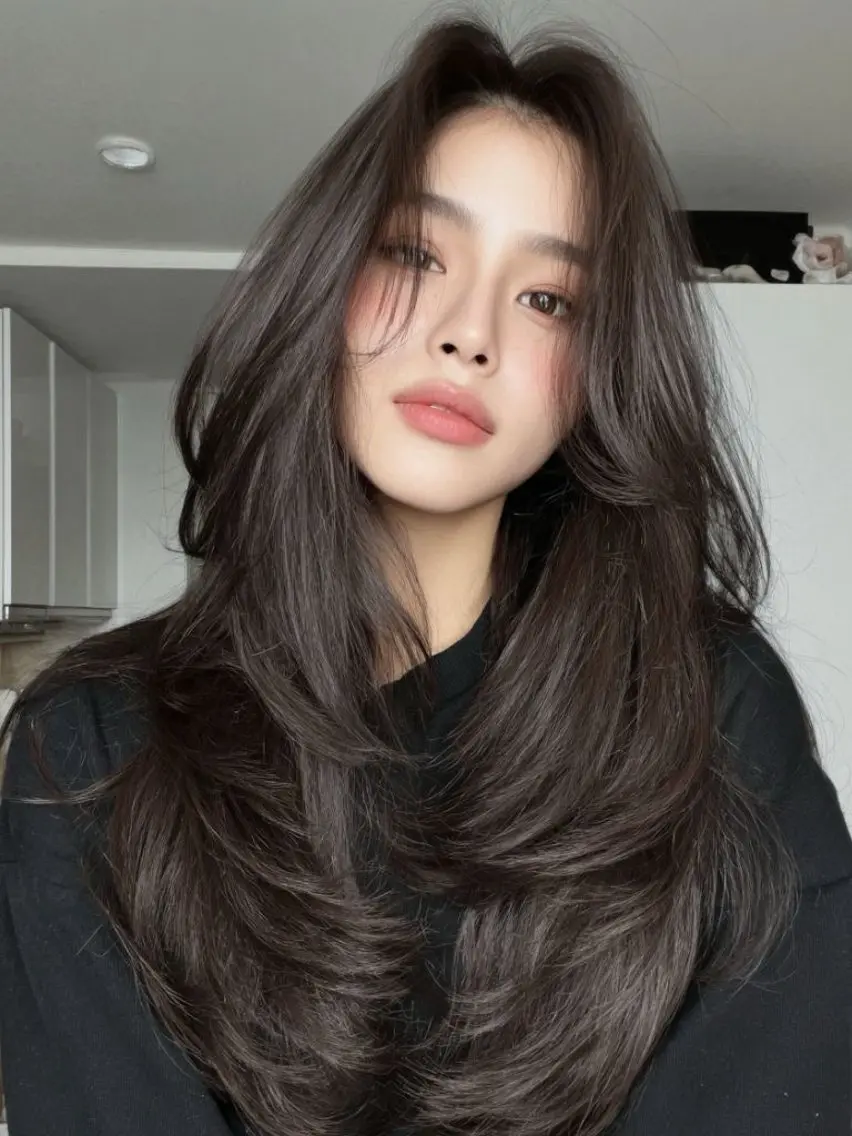 ロング カラー カット ヘアカラー トリートメント 🌛ダブルカラー 🌜SAYAKAのヘアスタイル