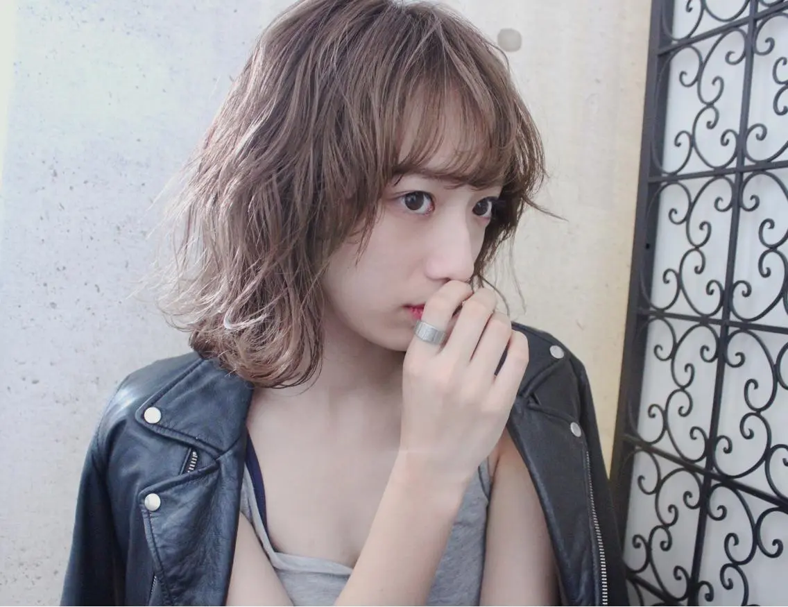 ショート カラー パーマ ooit 【オーイット】のヘアスタイル