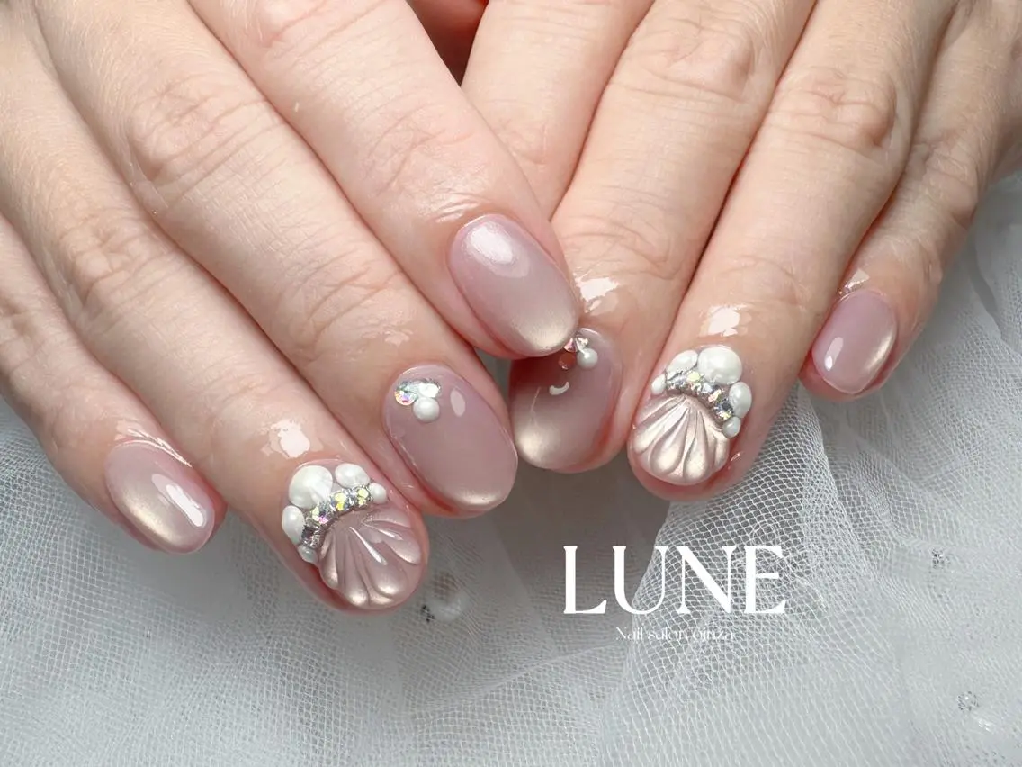 ネイル ハンドネイル ✨LUNE nail salonのネイルデザイン