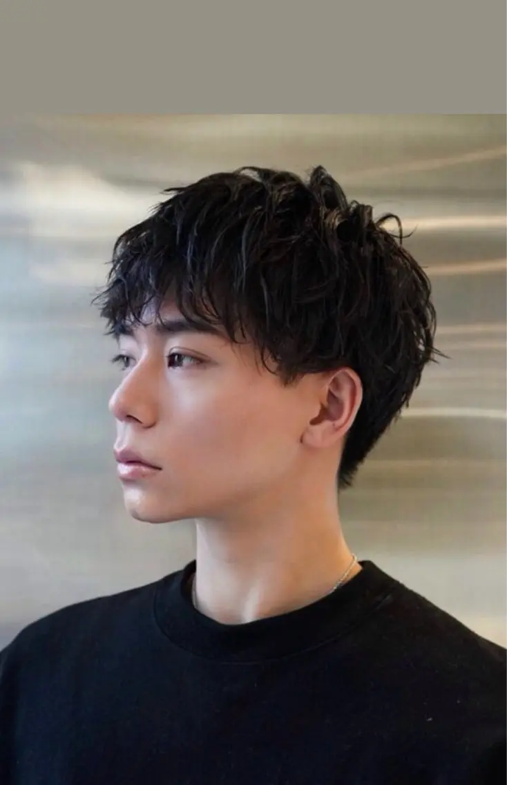 パーマ メンズ カット パーマ トリートメント fifth /田中 大雅のヘアスタイル