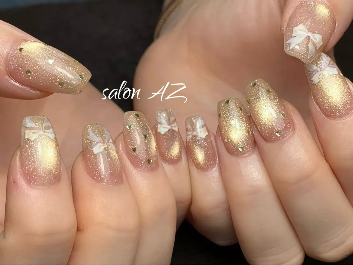 ネイル オフィスネイル ハンドネイル salon AZのネイルデザイン