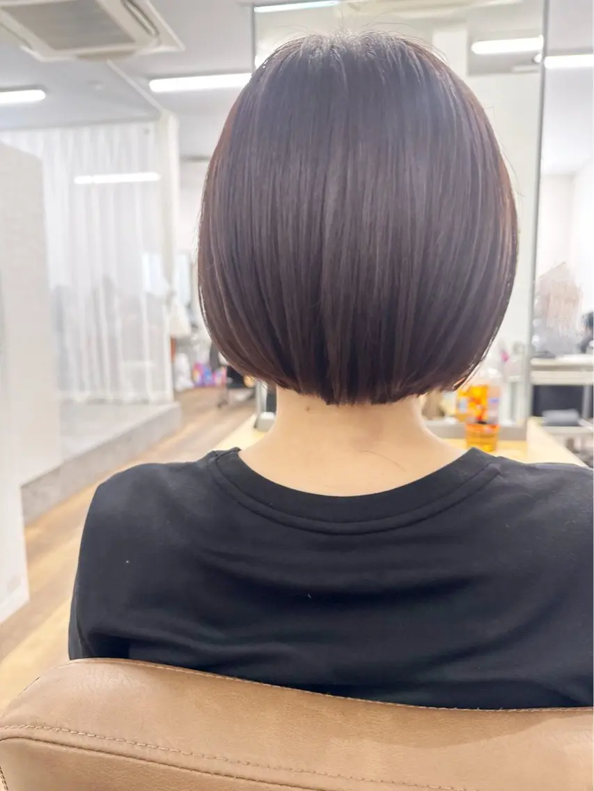ショート ボブ カナ-YUCCA- モデル様募集中のヘアスタイル
