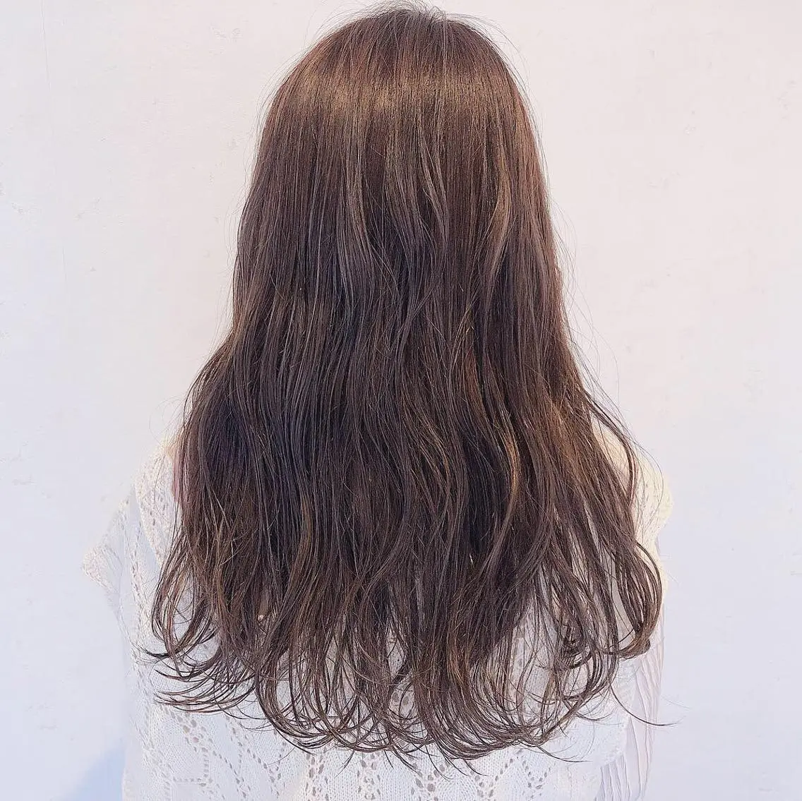 セミロング カラー 伊藤 さやかのヘアスタイル