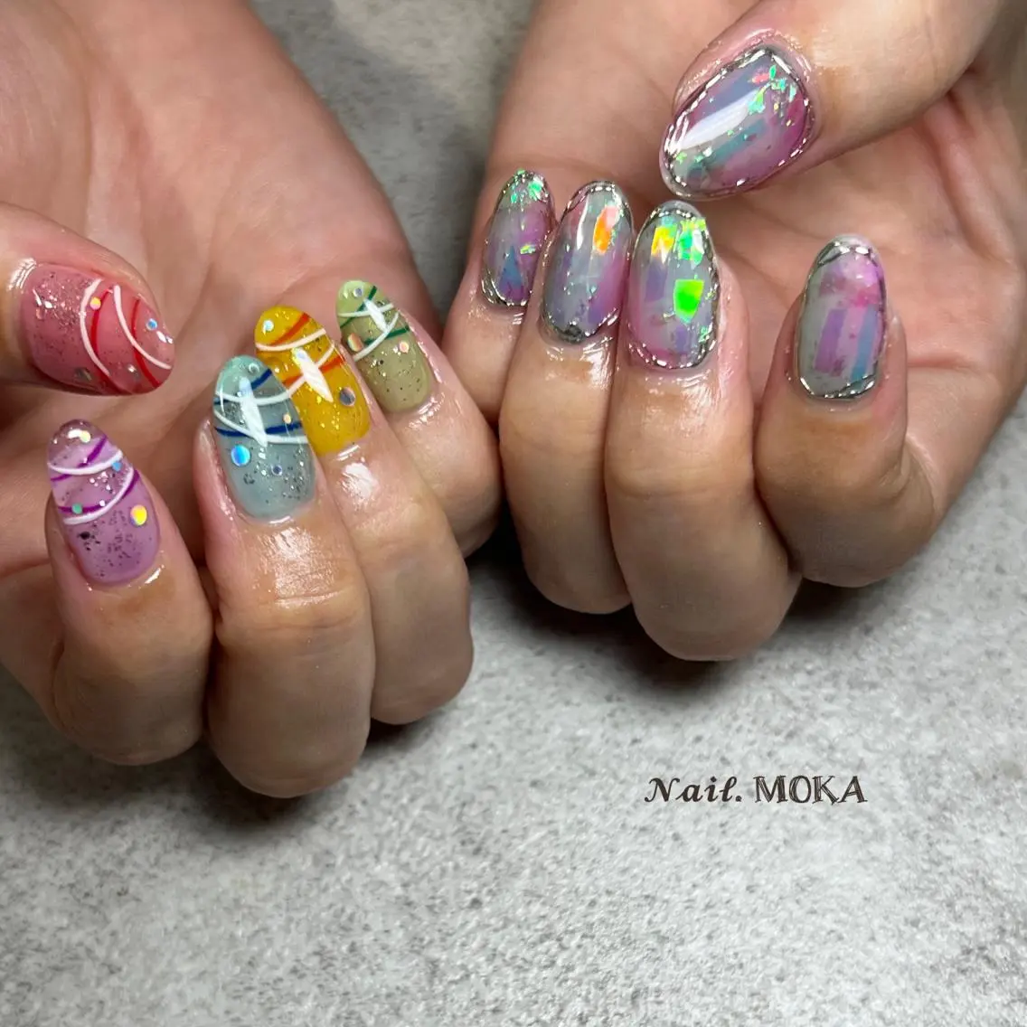 ネイル nail. MOKAのネイルデザイン