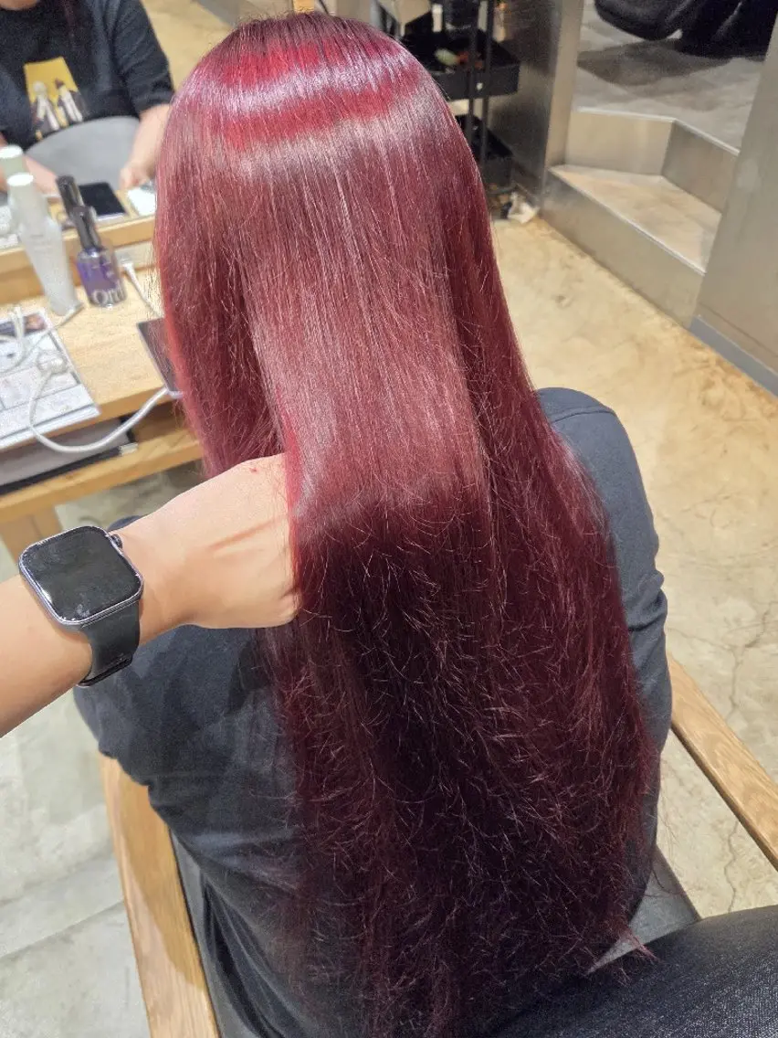 カラー ヘアカラー 🪼Inity 伴 彩生🪼のヘアスタイル