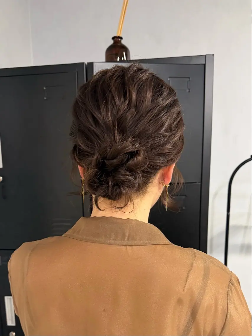 ヘアアレンジ ヘアセット 香椎透明感カラー 🎀HiROEのヘアスタイル