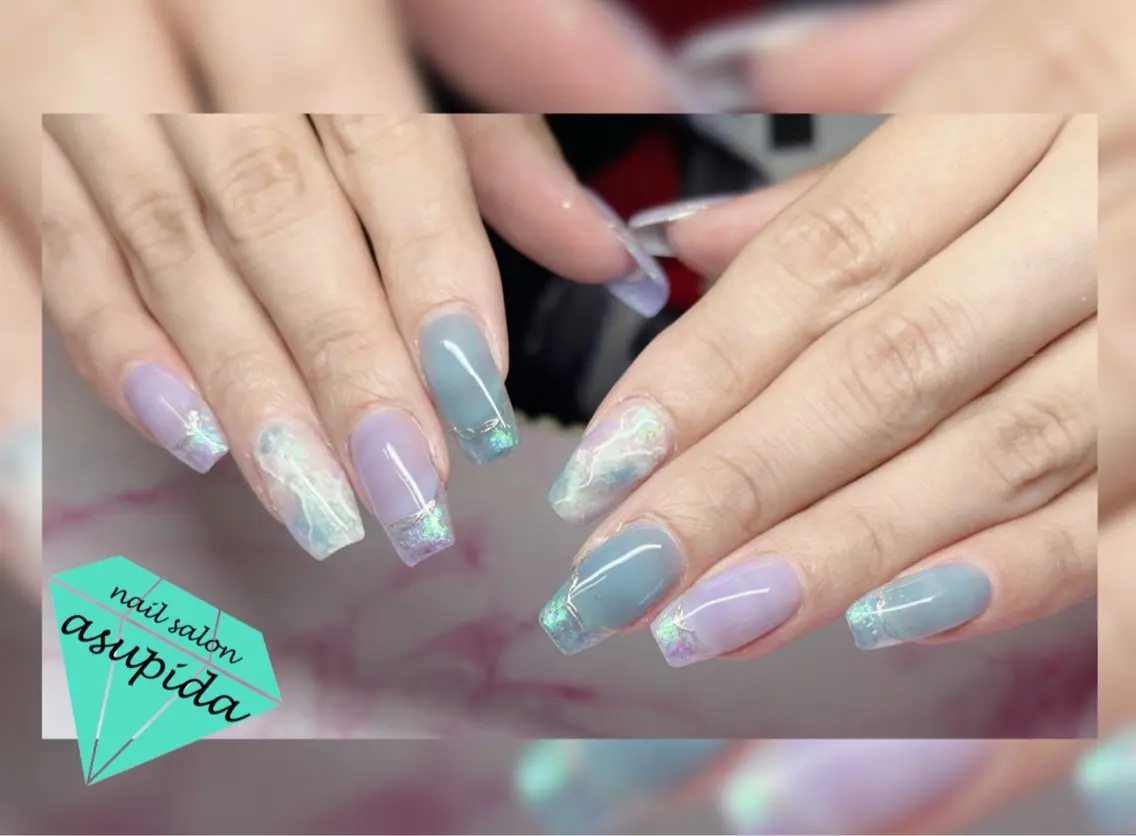 ネイル ハンドネイル nail salon asupidaのネイルデザイン