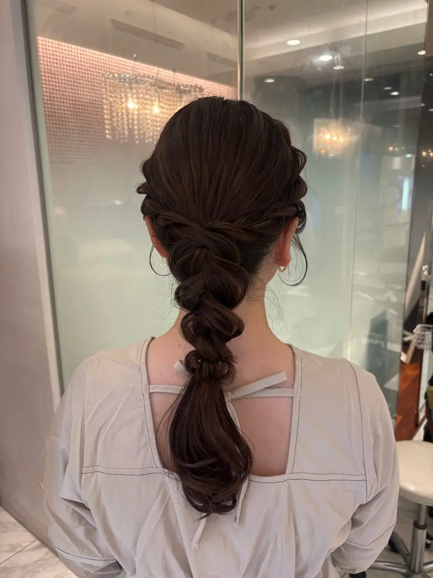 💐お出かけヘアアレンジ💐の写真