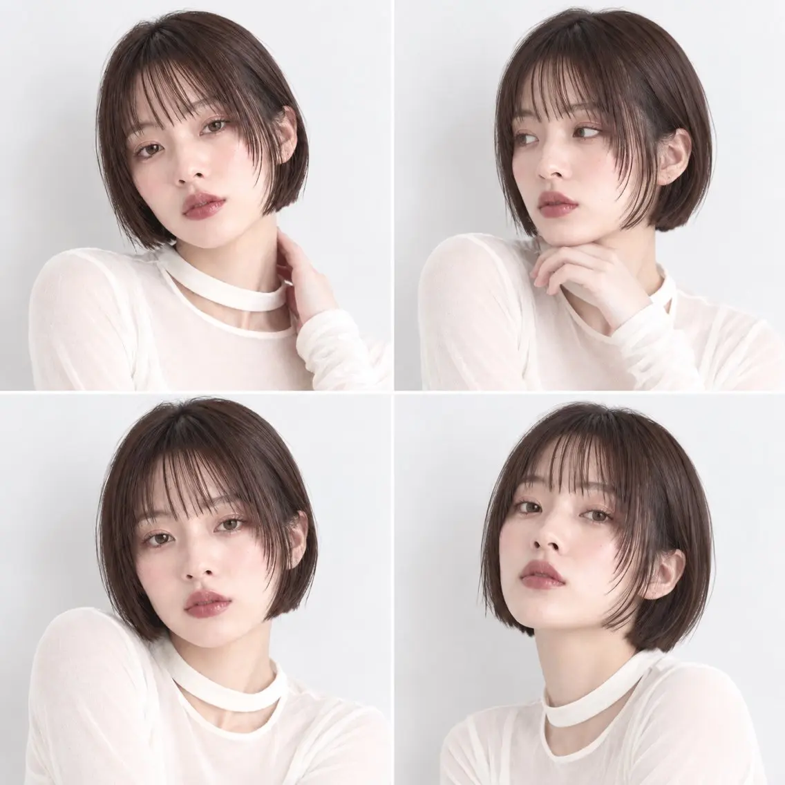 ショート ボブ 似合わせカット カット ヘアカラー トリートメント 骨格診断/宮澤瑞穂 ボブ/レイヤー/銀座のヘアスタイル