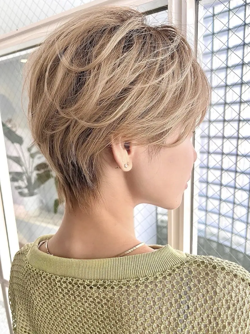 ショート 辻田 直樹のヘアスタイル