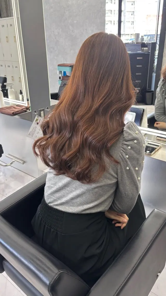 ロング benji小倉店 CHIHARUのヘアスタイル