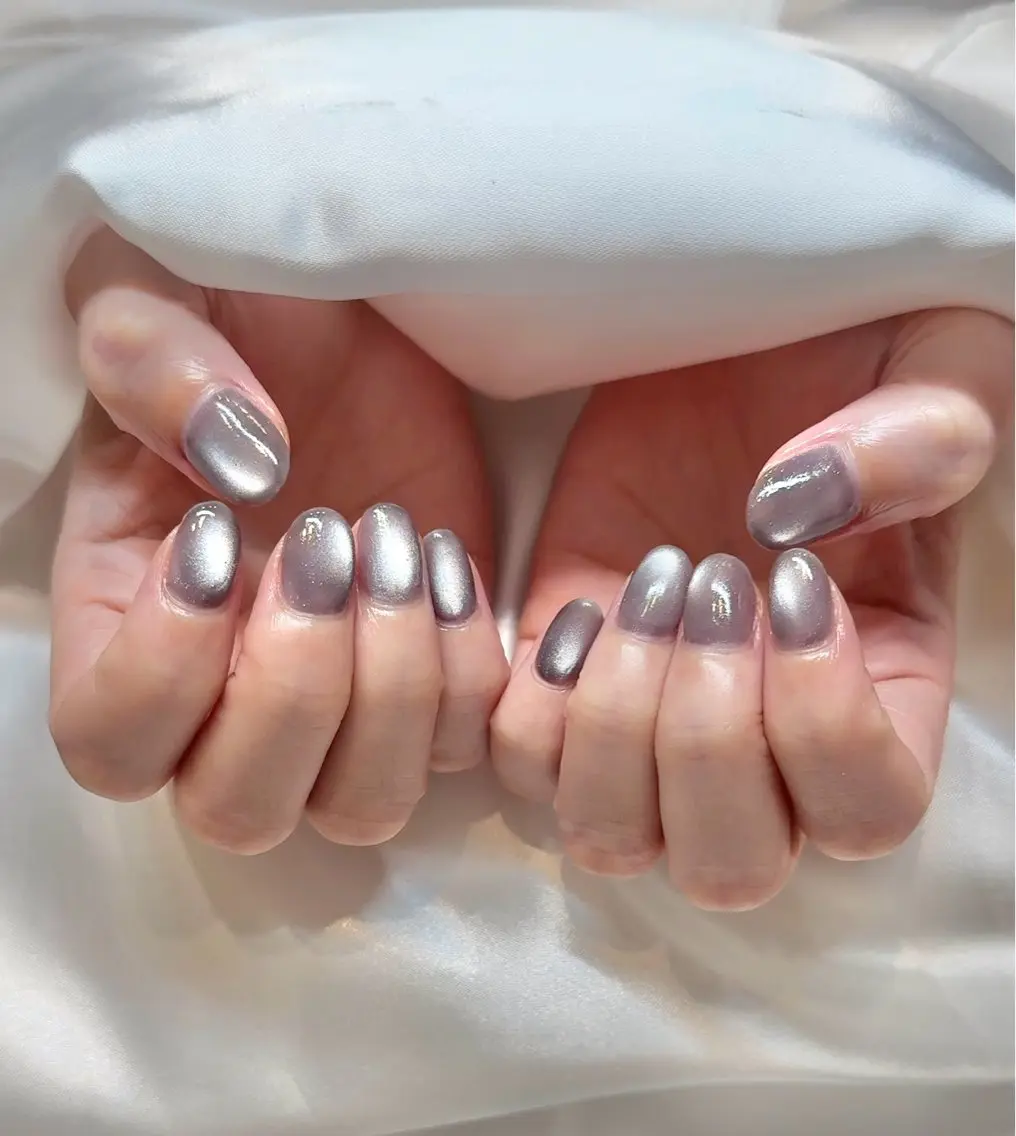 ネイル ブルー nail Latteのネイルデザイン