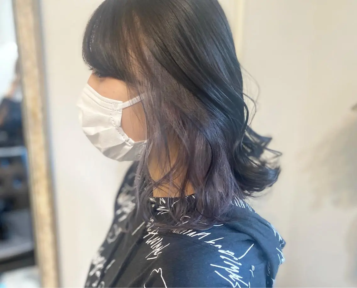 ミディアム カラー 新店舗🌟美髪矯正 🌟三塚有紀子のヘアスタイル