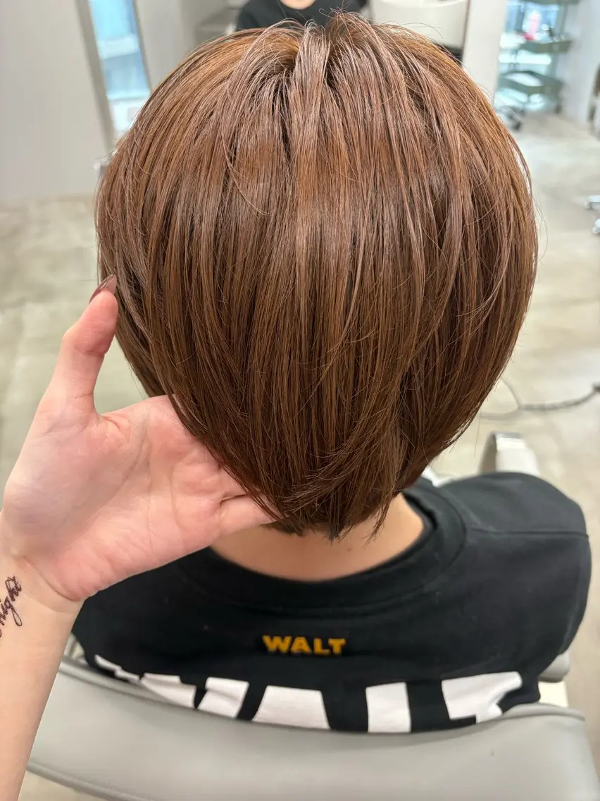 メンズ ヘアカラー メンズカット めいのヘアスタイル