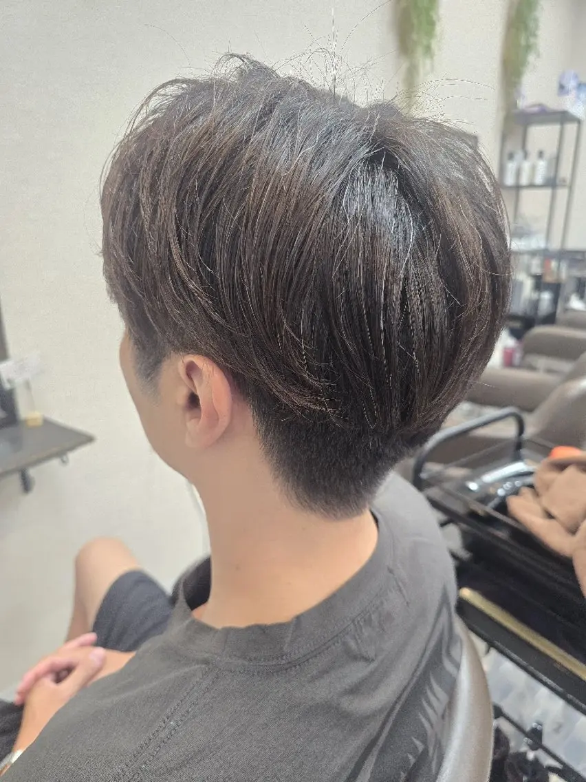 🎯 【メンズ限定】清潔感UPカット＋ダウンパーマ¥6,600の写真