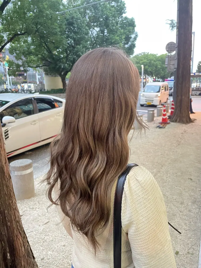 ロング カラー ハイトーンカラー 縮毛矯正/ジャックのヘアスタイル