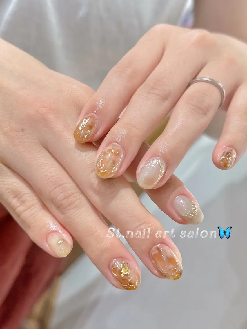 定額ネイルの写真