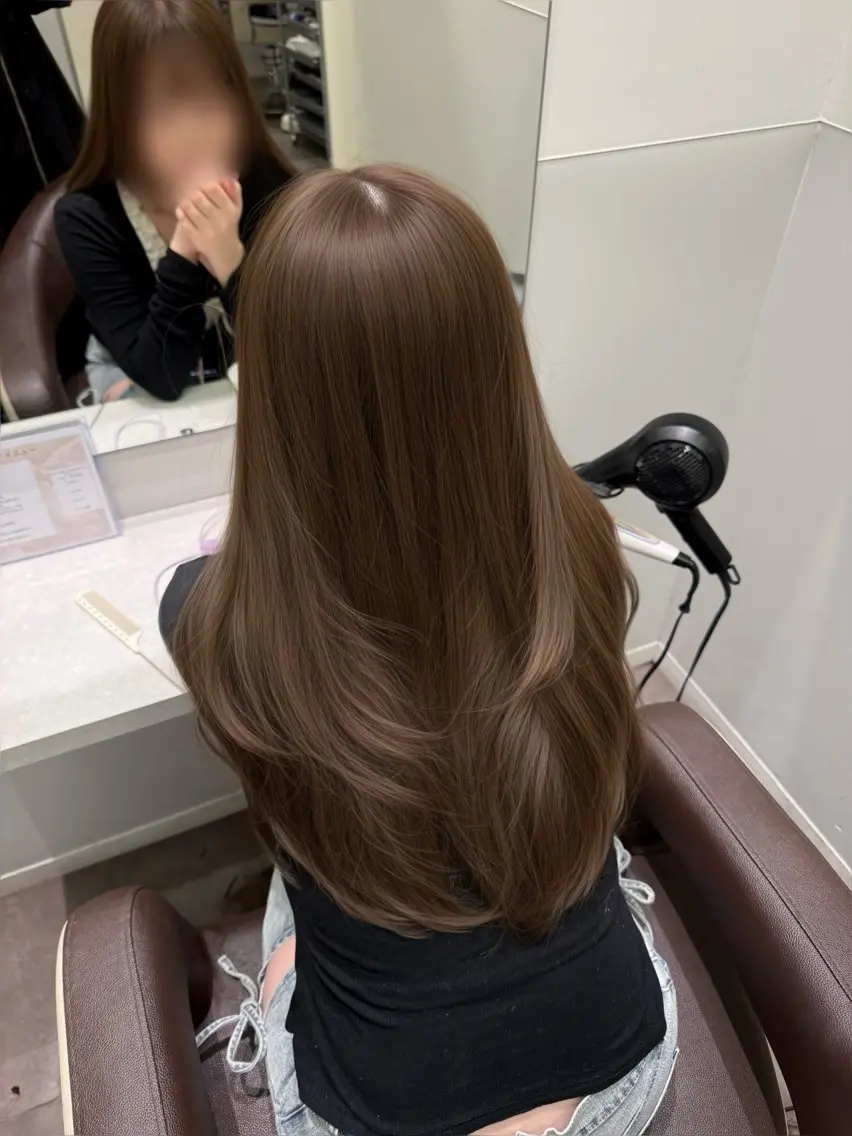 カラー ヘアカラー トリートメント ️🫧レイヤーカット /れいか️️🫧のヘアスタイル