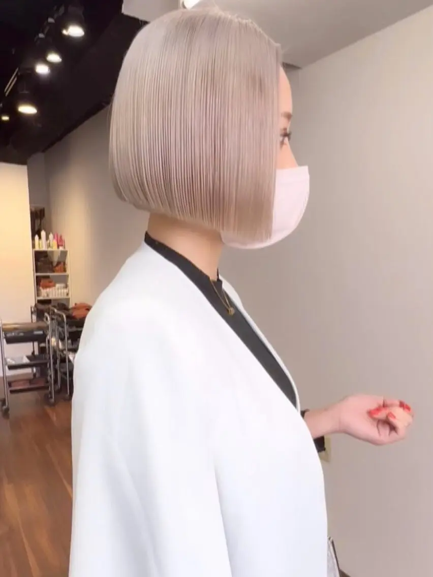 ショート ⭐️心斎橋カラーモデ ル⭐️SOUのヘアスタイル
