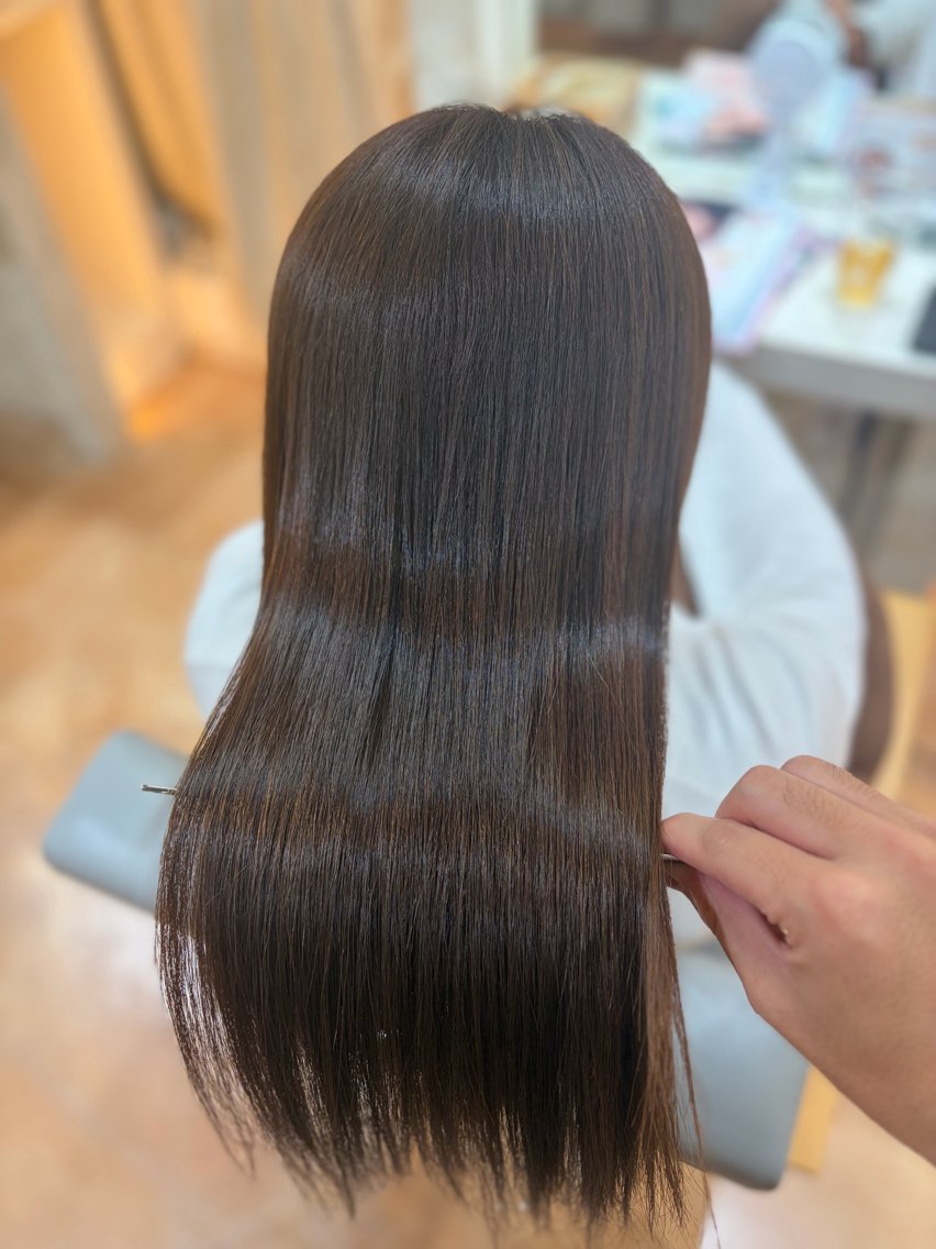ミディアム 髪質改善特化/縮毛矯 正特化/Sorutoのヘアスタイル