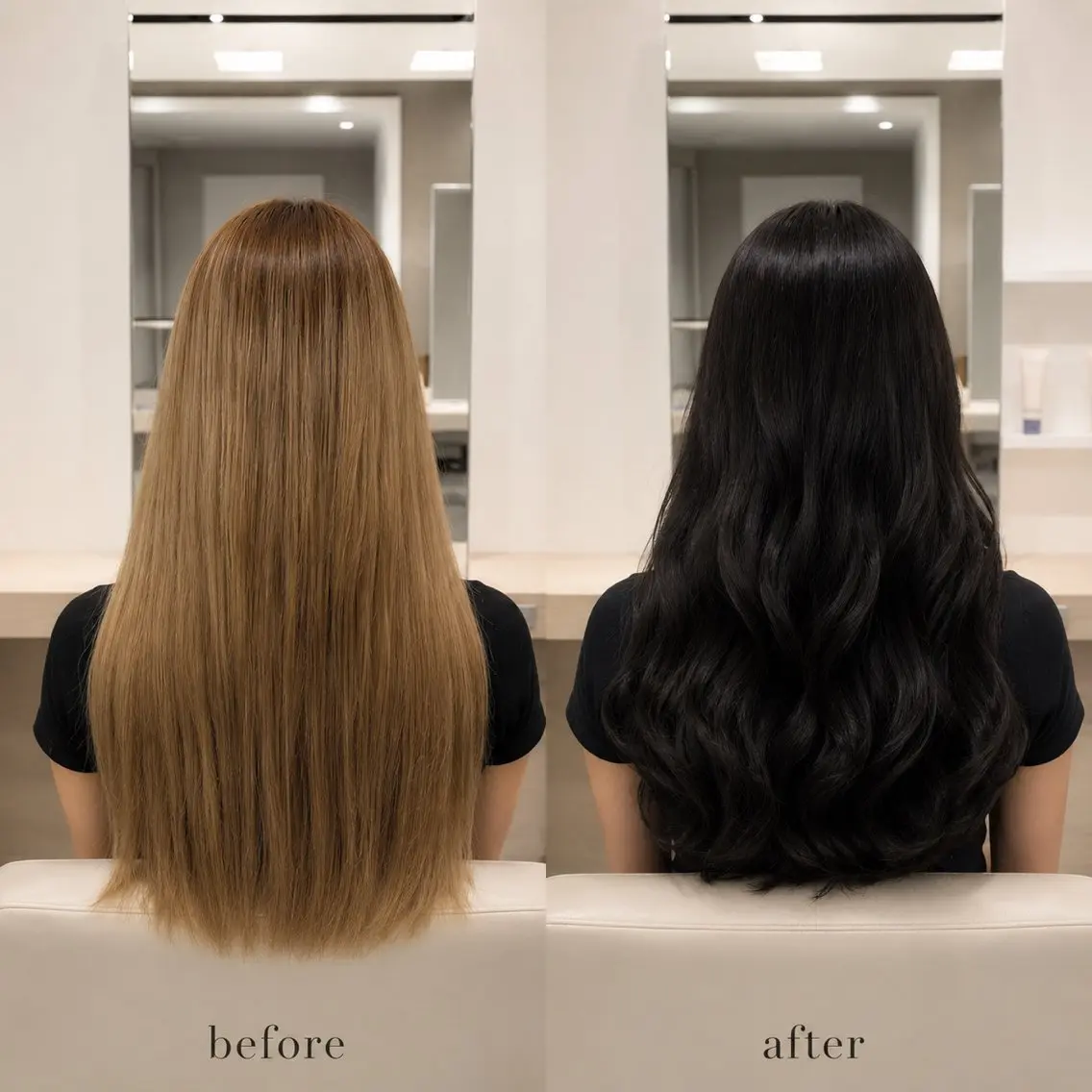 【ヘアカラー+Aujua4STEPトリートメント】🫧 艶髪カラー✨髪質に合わせたAujuaケアで、色艶のある美髪へ🌿の写真