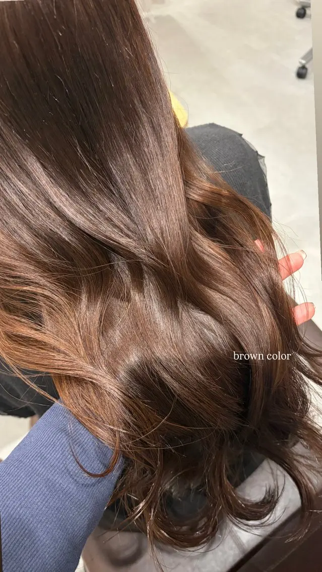 カラー ブラウンカラー ヘアカラー トリートメント suzu/ Fierumedaのヘアスタイル