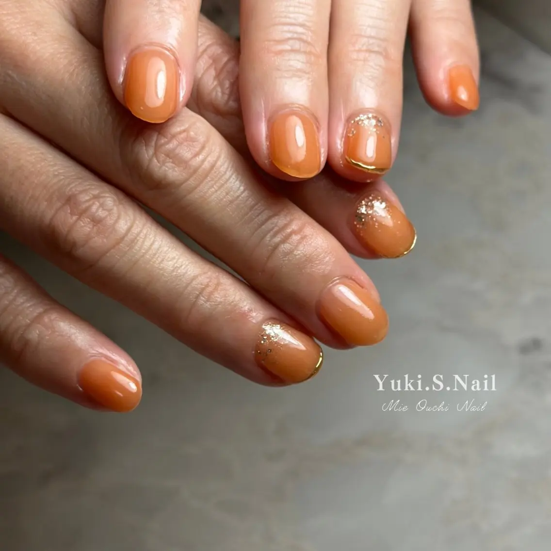 ショート ハンドネイル Yuki S.Nailのネイルデザイン