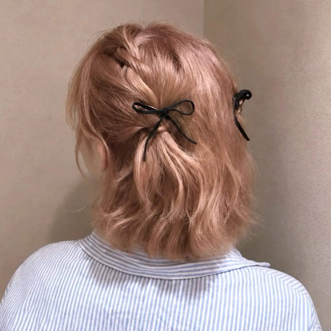 ヘアアレンジ ヘアセット 横浜/透明感カラー/ Wカラー/みやび🎀のヘアスタイル