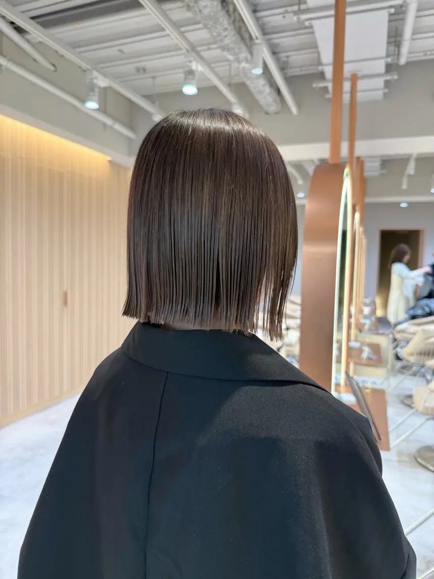 ショート ボブ 期間限定モデル募集! 平尾高宮／谷口楓佳のヘアスタイル